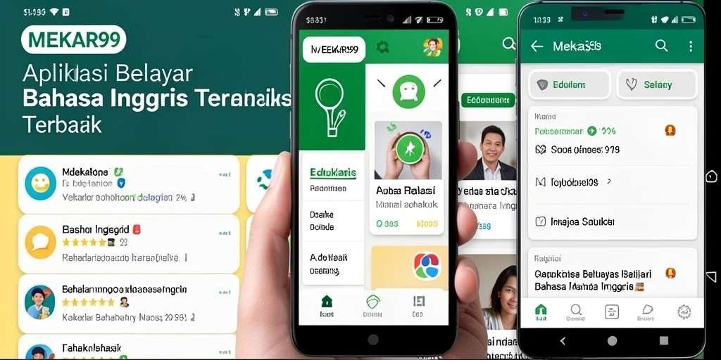 Tampilan antarmuka MEKAR99 yang intuitif dan menarik.